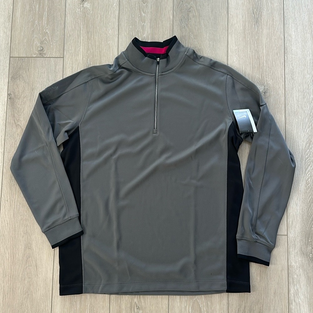 Johnnie Walker Whiskey Nike Golf Dri-Fit Half Zip Sweatshirt